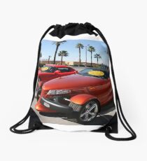 Rent Me In Vegas Drawstring Bag