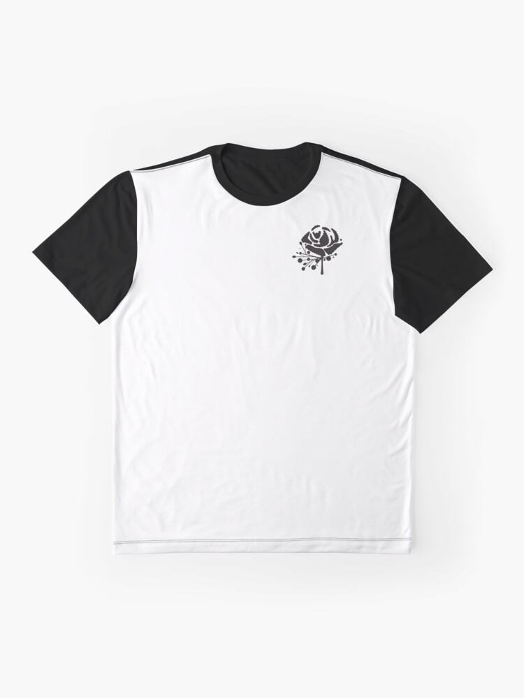 Alternate view of Carnation Buttonhole Flower Graphic T-Shirt