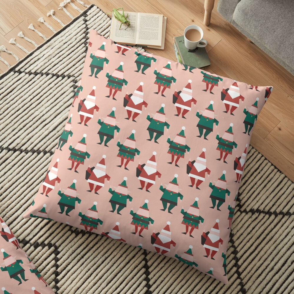 Toy Factory 02 (Patterns Please) Floor Pillow