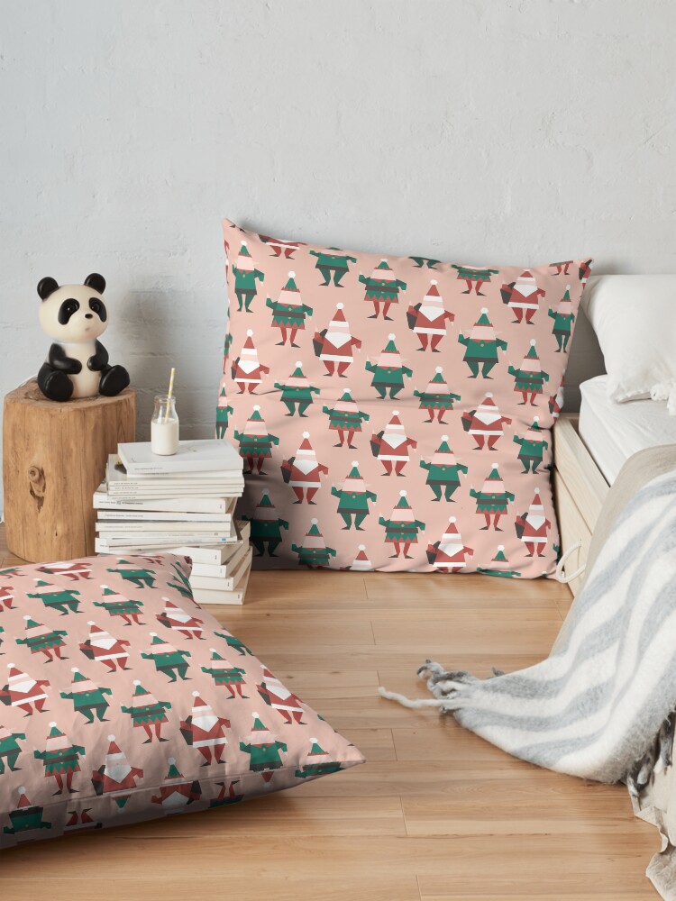 Alternate view of Toy Factory 02 (Patterns Please) Floor Pillow