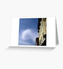 Lenticular Cloud Greeting Card