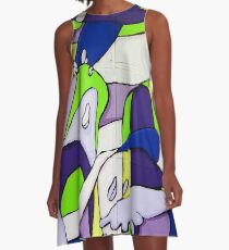 Slime Sauce A-Line Dress