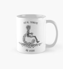 Die Cut Handicap/Spoonie Zentangle Mug