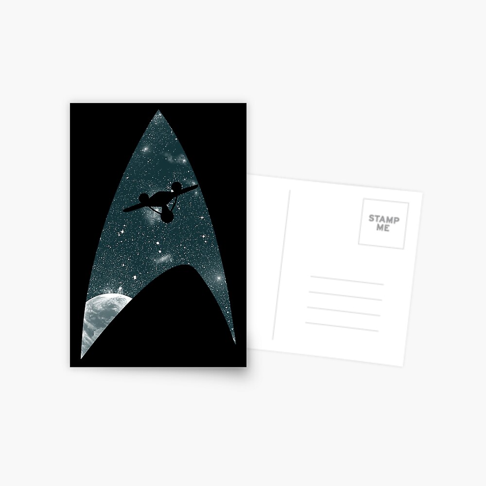 Space the final frontier Postcard