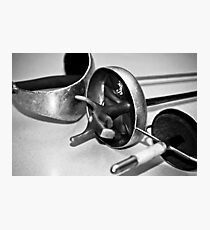 Fencing Swords Photographic Print