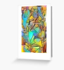 deep dream deep style doodle 5-18-19 Greeting Card