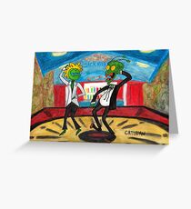 ZEEK in PULPy FICTION Greeting Card