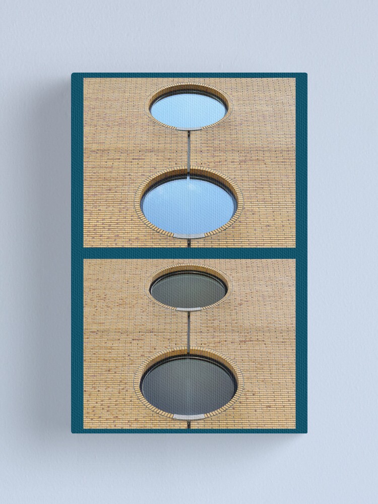 Alternate view of Circular - sky and bricks Canvas Print