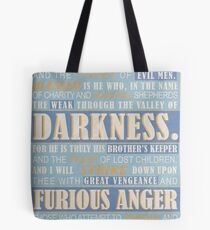 Pulp Fiction: Ezekiel 25:17 Tote Bag