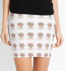 Dainty Fairies Sat on Toadstools Mini Skirt