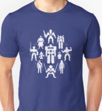 Plastic Heroes (w/Triangles) Unisex T-Shirt