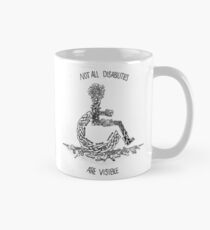 Square Handicap/Spoonie Zentangle Mug