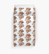 Portal 2 Chell and Wheatley Duvet Cover