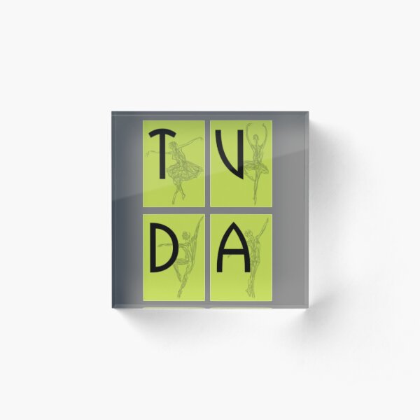 TVDA Logo Acrylic Block