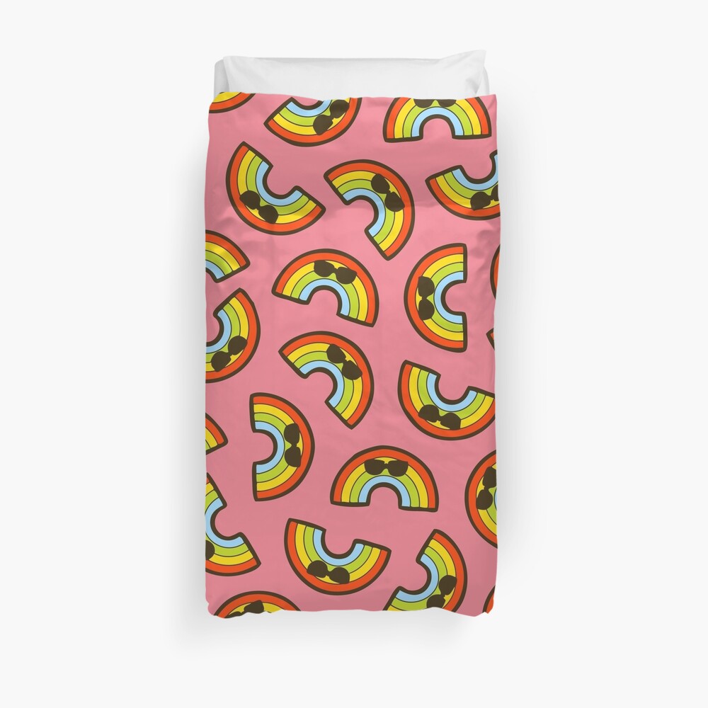 Rainbow Pride Pattern Duvet Cover