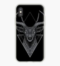 Dunkler Hirsch iPhone-Hülle & Cover