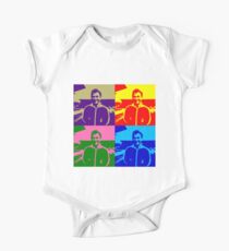 Brian Clough geht Pop Baby Body Kurzarm