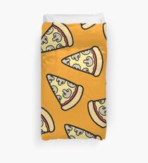 Pilz-Pizza-Muster Bettbezug