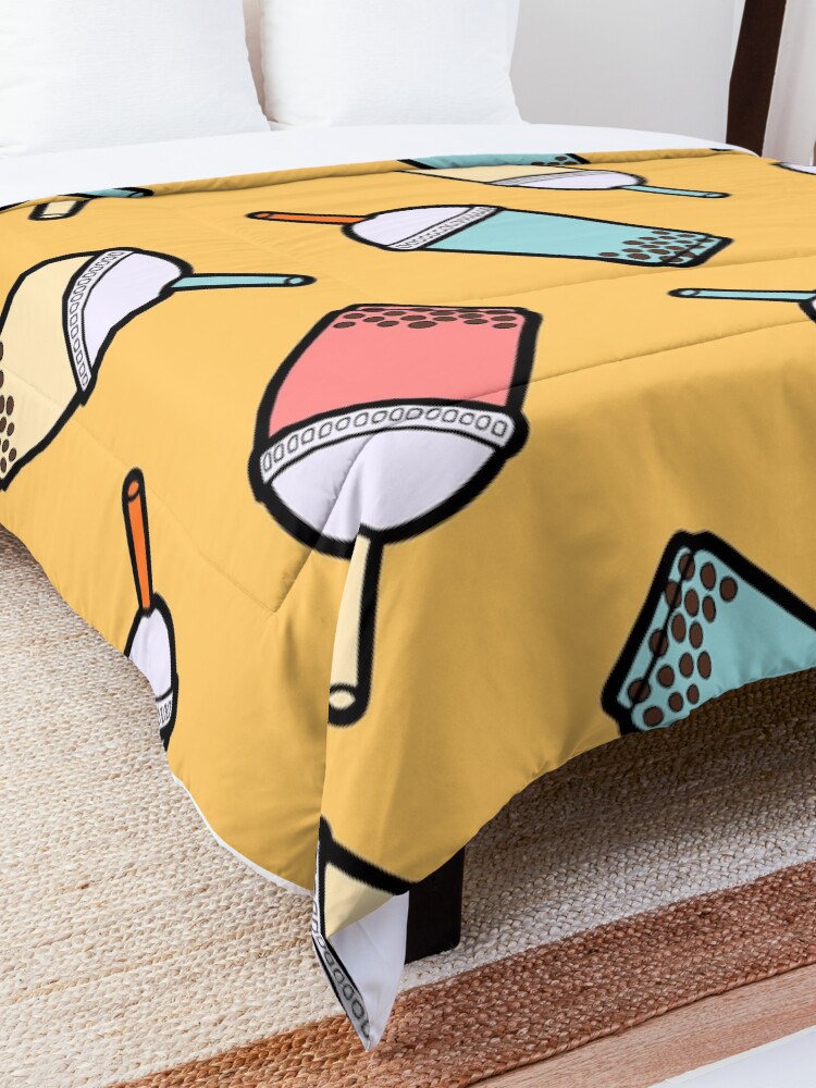 Alternate view of Bubble Tea Pattern Comforter