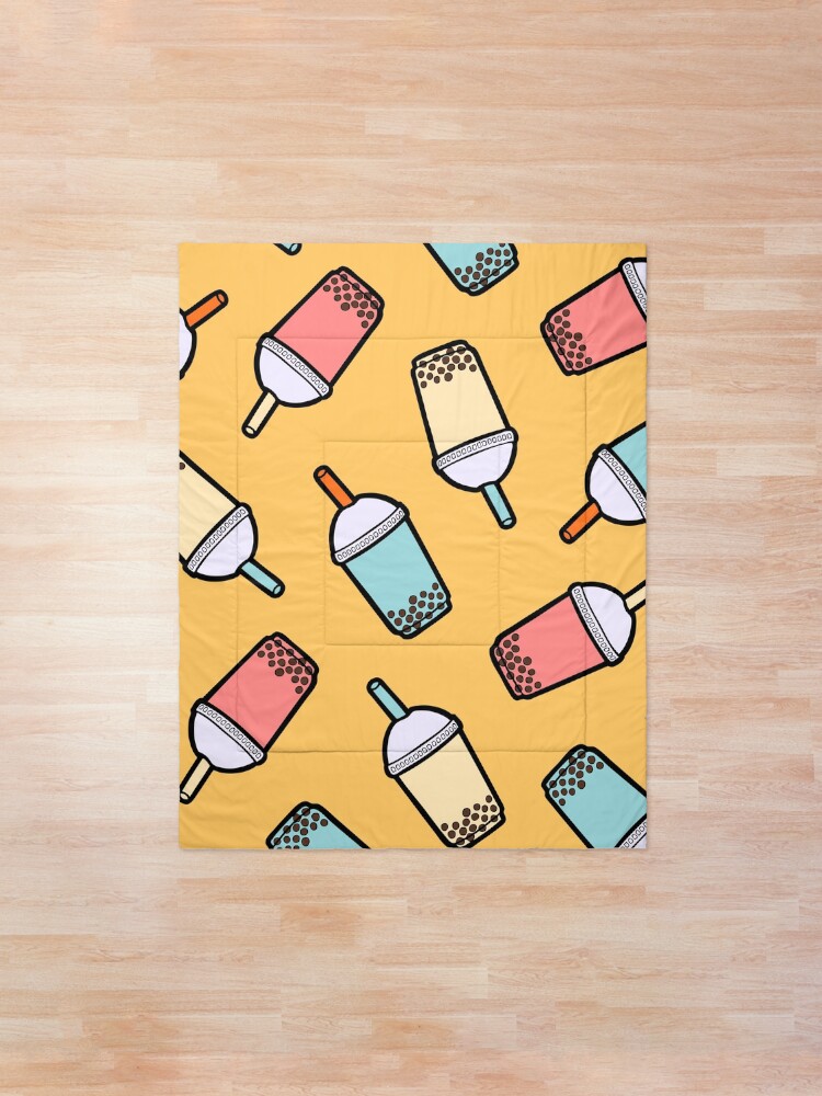 Alternate view of Bubble Tea Pattern Comforter