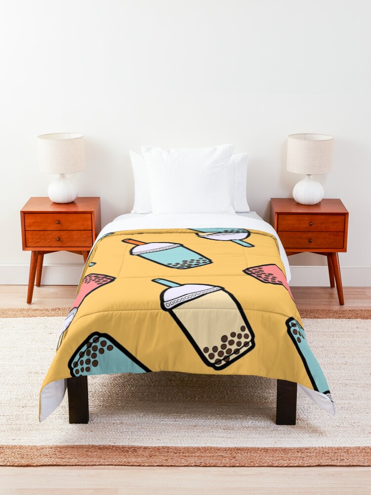 Alternate view of Bubble Tea Pattern Comforter
