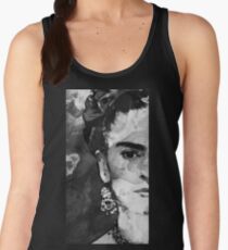 Black And White Frida Kahlo by Sharon Cummings Women's Tank Top