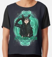 Nocturnal Virus Villain Froppy Cosplay Chiffon Top