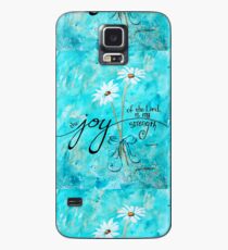 Die Freude des Herrn ist meine Stärke von Jan Marvin Hülle & Klebefolie für Samsung Galaxy