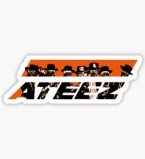 ATEEZ - OrangeLogo Sticker