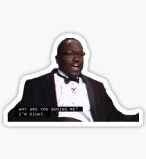 y are u booing ! Sticker