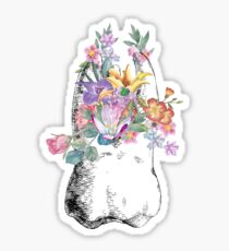 Human tooth, watercolor tooth, tooth, dental print Sticker