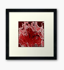 ( FIRE IN THE HOLE ) ER IC WHITEMAN ART Framed Print