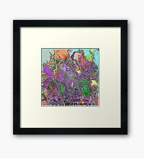 (ANGER OCEAN ) ERIC WHITEMAN ART Framed Print