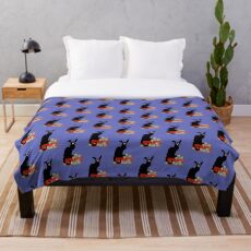 Le Chat Noir - Ostern Fleecedecke