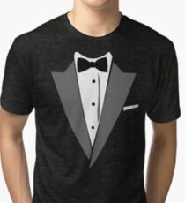 Casual Tuxedo Tri-blend T-Shirt