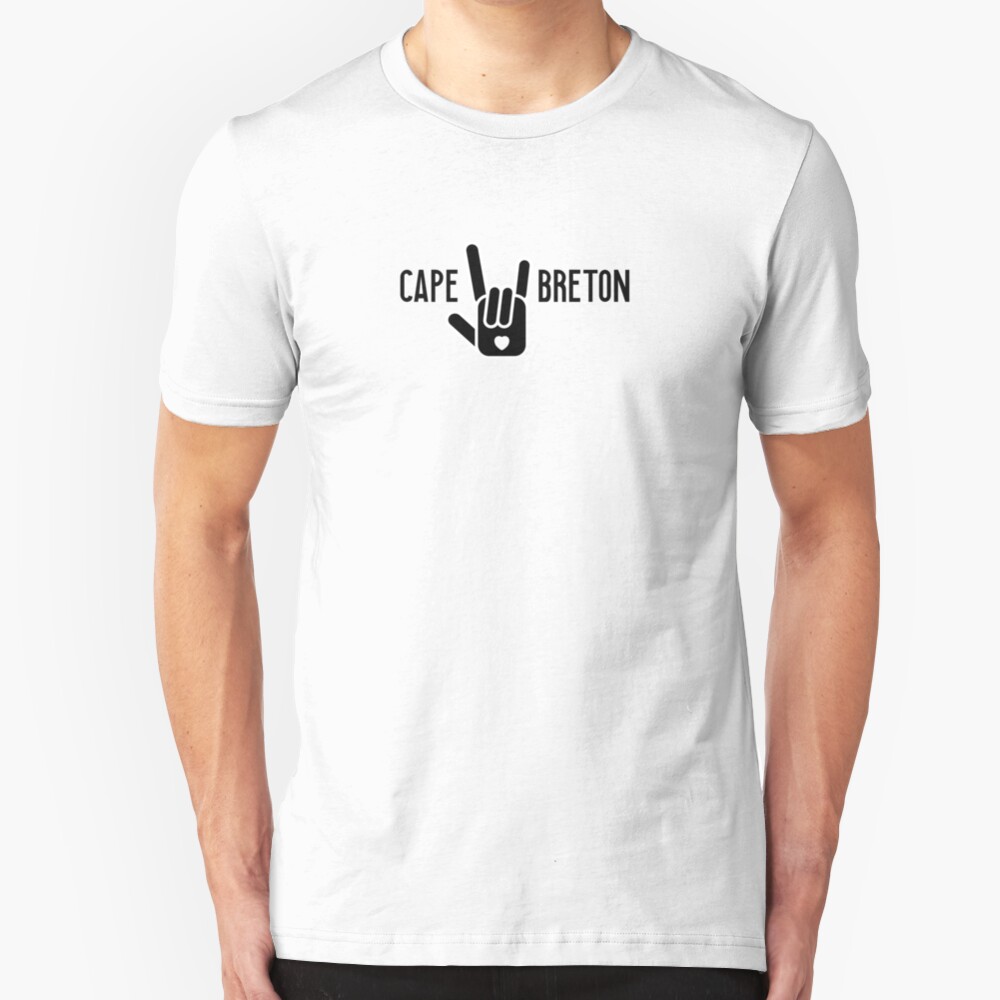 Ich liebe dich Kap-Breton Slim Fit T-Shirt