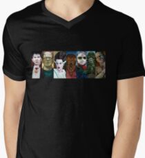 Monster Squad T-Shirt mit V-Ausschnitt