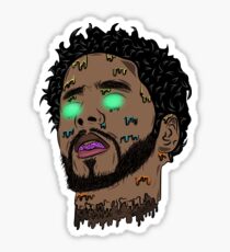 J Cole Aufkleber Sticker