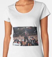 Dwyane Wade hat dieses Haus gebaut Premium Rundhals-Shirt
