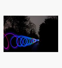 Light Circles Photographic Print