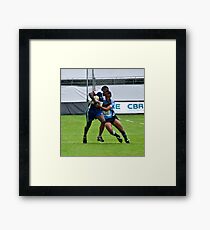Rugby Sevens Action Framed Print