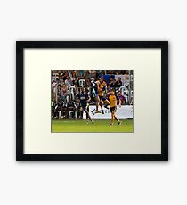 Rugby Sevens Action Framed Print