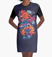Lass uns verloren gehen T-Shirt Kleid