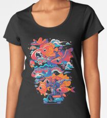 Lass uns verloren gehen Premium Rundhals-Shirt