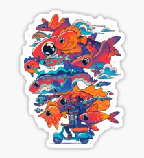 Lass uns verloren gehen Sticker