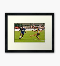 Rugby Sevens Action Framed Print