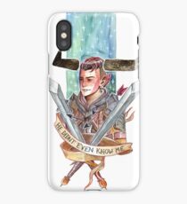 He Didn't Even Know me iPhone Case