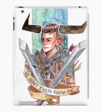 He Didn't Even Know me iPad Case/Skin
