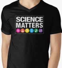 Science Matters Men's V-Neck T-Shirt