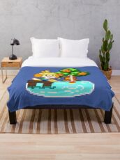 Isabelle's Day Off Throw Blanket